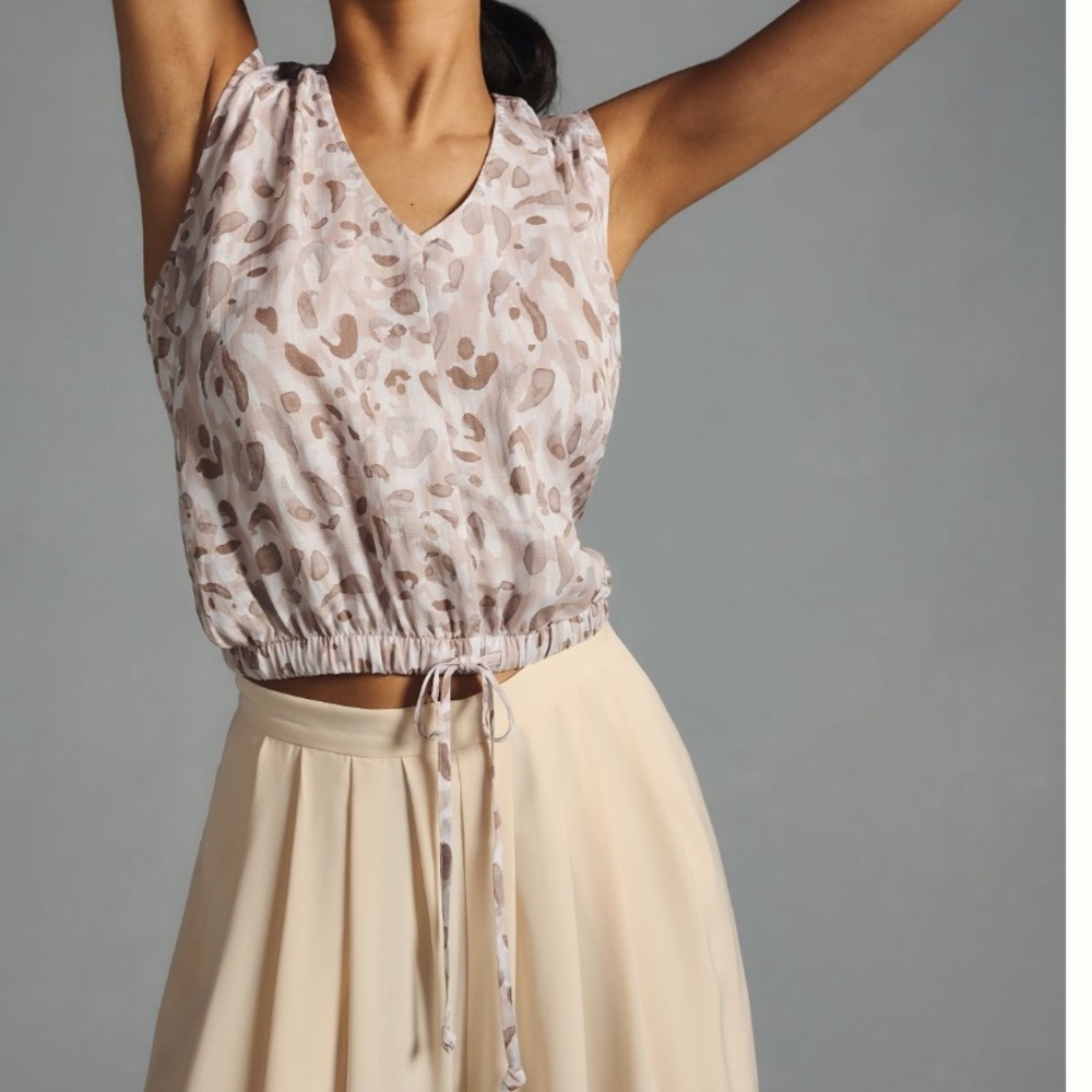 Anthropologie Cloth and Stone Sleeveless Blouse